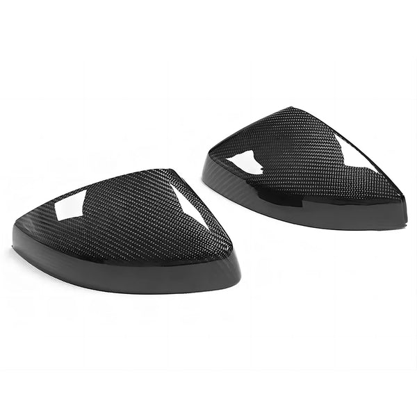 Carbon Fiber Mirror Cap Replacements for Audi A3, S3, RS3 (2014-2020) - EuroSpeed