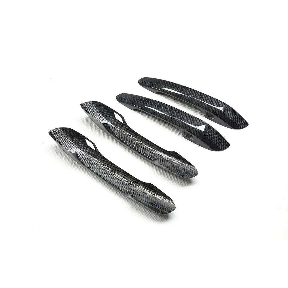 Carbon Fiber Door Handle Covers for Audi A4 B9, S4, RS4, A5, S5, RS5, Q5L (2017-2019) - EuroSpeed