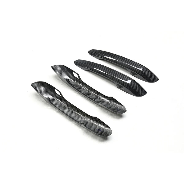 Carbon Fiber Door Handle Covers for Audi A4 B9, S4, RS4, A5, S5, RS5, Q5L (2017-2019) - EuroSpeed