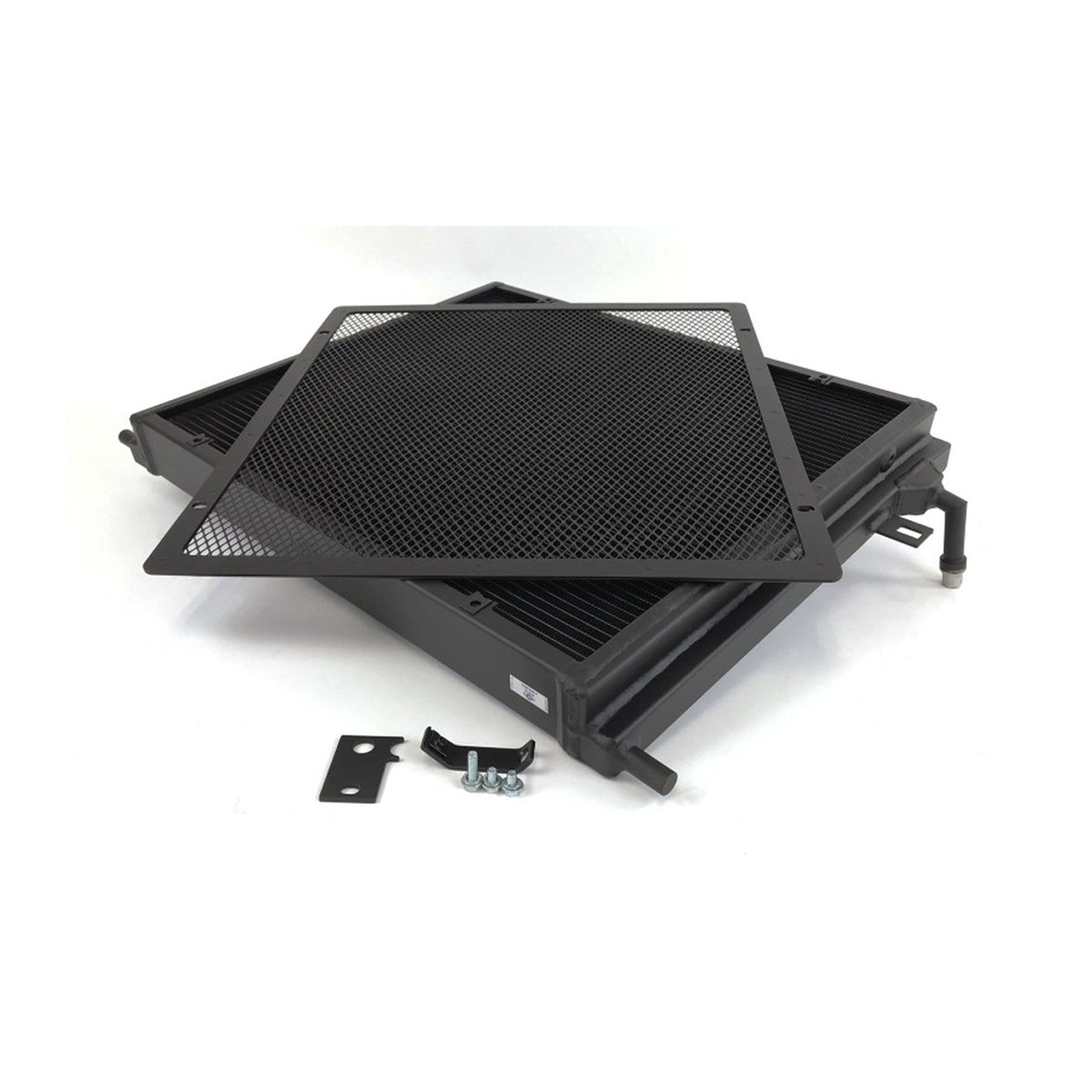 CSF Race Radiator for BMW F8X M3/M4 Front Mount Heat Exchanger w/ rock guard - Black