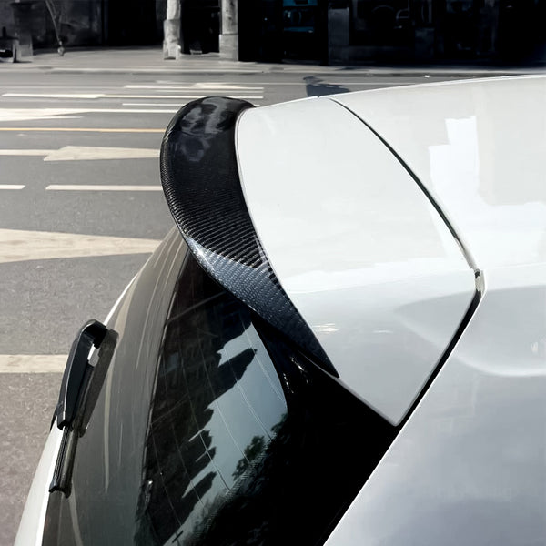 Carbon Fiber Rear Roof Spoiler V5 - Volkswagen Golf GTI / Golf R MK7 / MK7.5 (2014-2019)