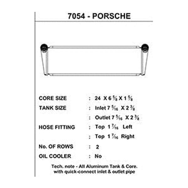 CSF Race Radiator for Porsche 997 911 Turbo (Center)