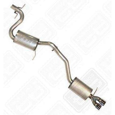 Techtonics Tuning Stainless Steel 2.5" Exhaust System with Borla Muffler (Dual Exit 1.8T) for Volkswagen Jetta A6 (2011–2018)