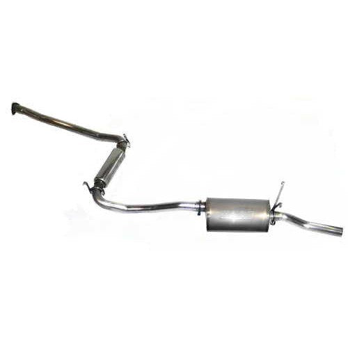 Techtonics Tuning Aluminized 2.25" Exhaust System with Stainless MagnaFlow Muffler for Volkswagen Fox (1987–1993)