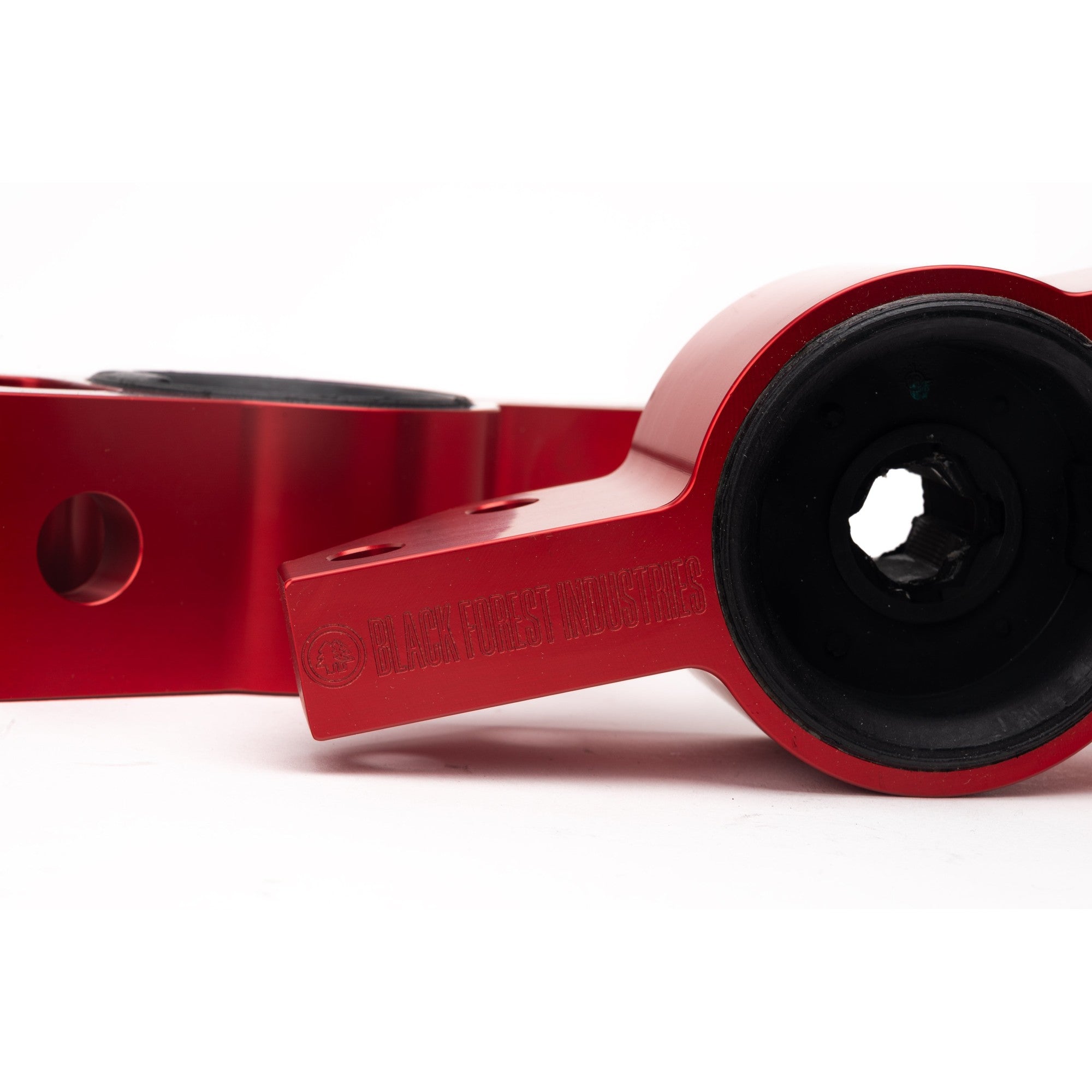 BFI Caster+ Rear Control Arm Brackets with TTRS Solid Rubber Bushings for Volkswagen Passat B6 & Tiguan Mk1 (2005–2016)