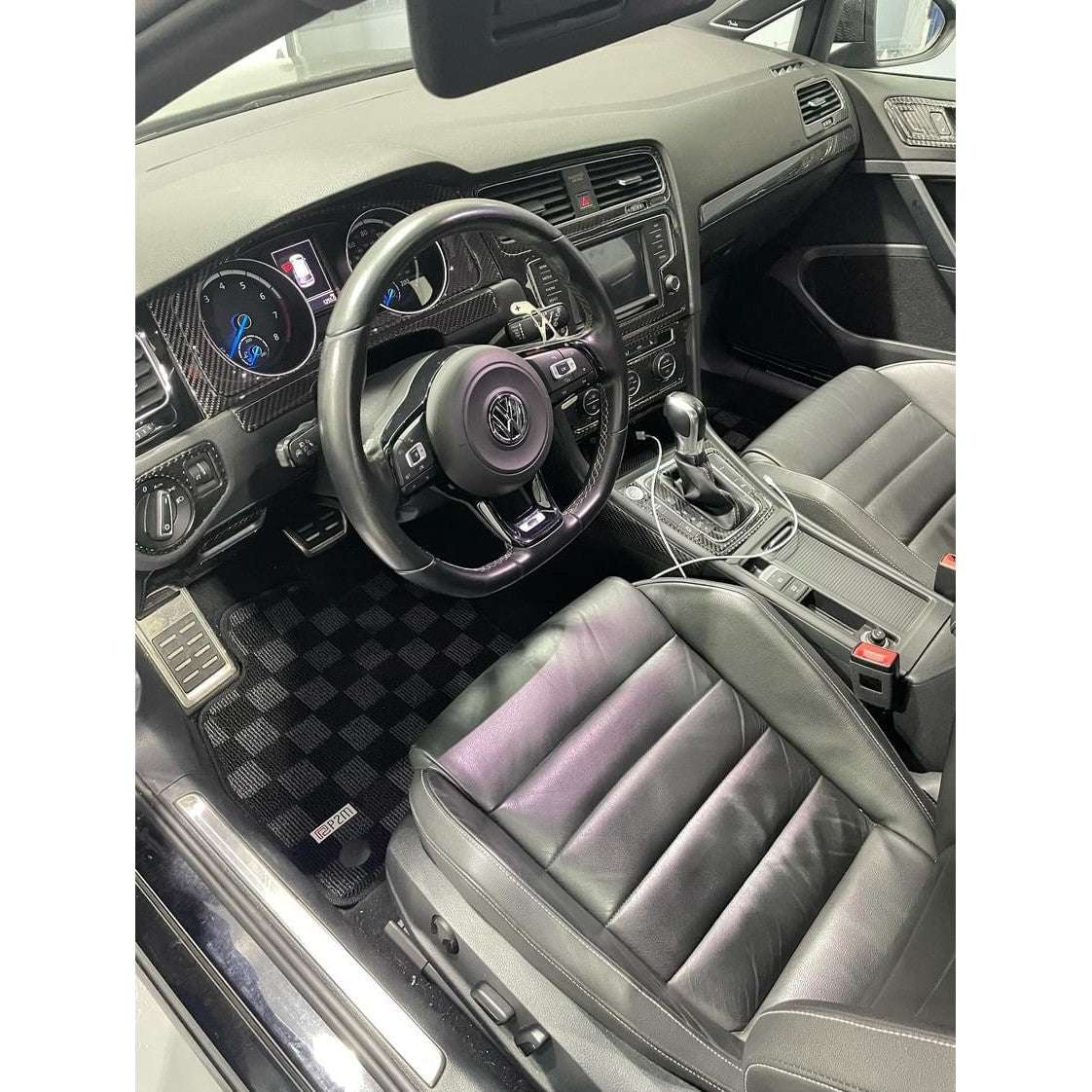 Phase 2 Motortrend Race Floor Mats for Volkswagen Golf GTI MK7 / MK8 (2015–2026)