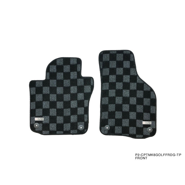 Phase 2 Motortrend Race Floor Mats for Volkswagen Golf GTI / Golf R MK6 (2010–2014)