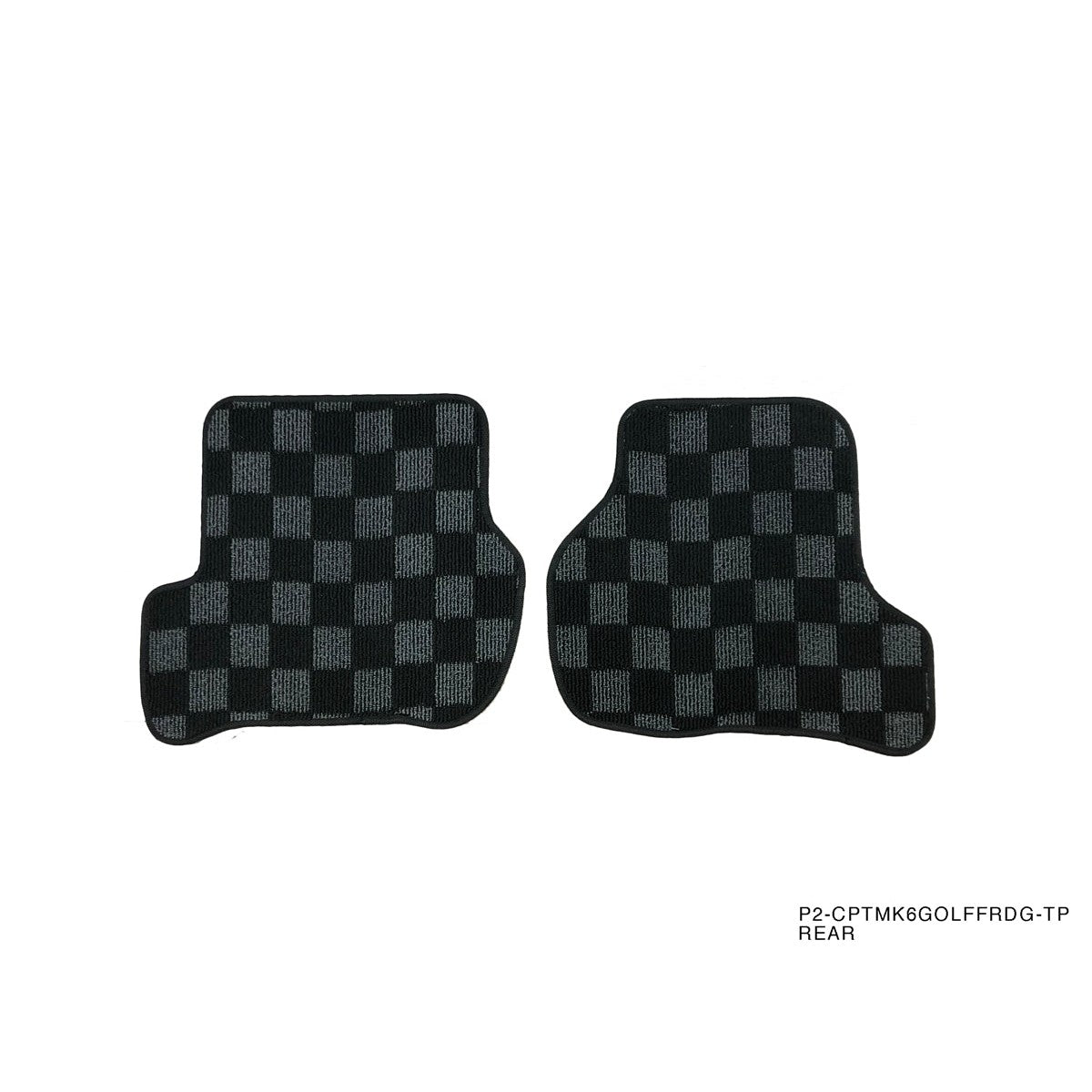 Phase 2 Motortrend Race Floor Mats for Volkswagen Golf GTI / Golf R MK6 (2010–2014)