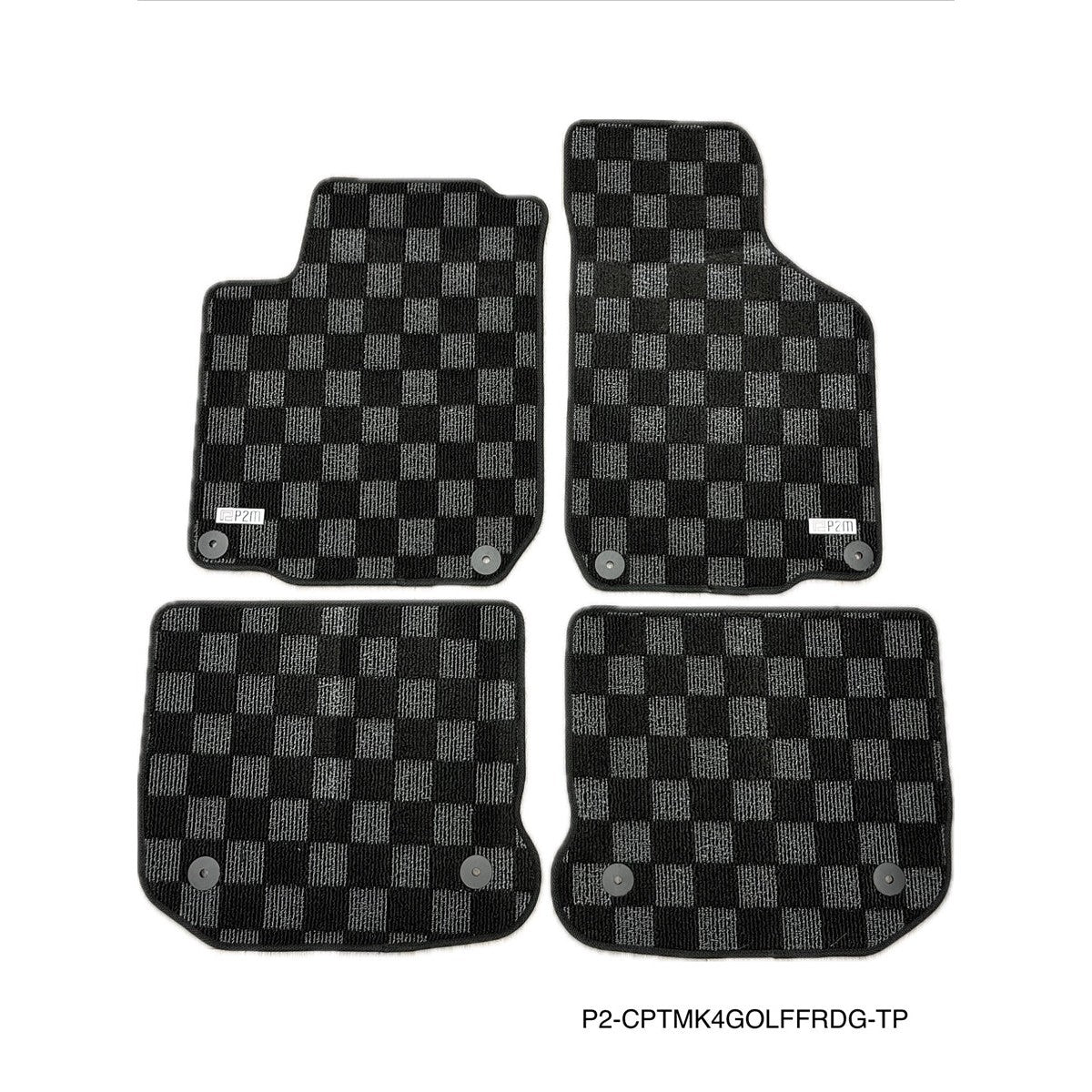 Phase 2 Motortrend Race Floor Mats for Volkswagen Golf GTI MK4 (1998–2003)