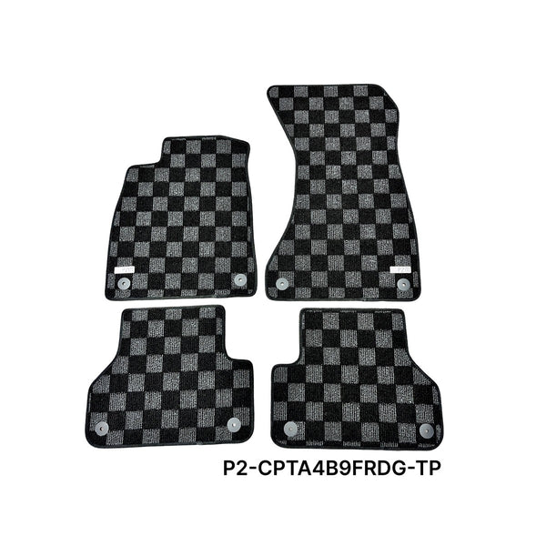 Phase 2 Motortrend Race Floor Mats for Audi A4 / S4 Sedan B9 / B9.5 (2016–2025)