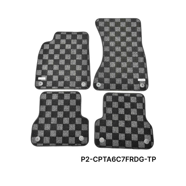 Phase 2 Motortrend Race Floor Mats for Audi A6 Sedan C7 / C7.5 (2012–2018)