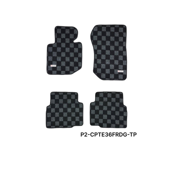 Phase 2 Motortrend Race Floor Mats for BMW 3 Series E36 Coupe / Sedan (1995–1999)