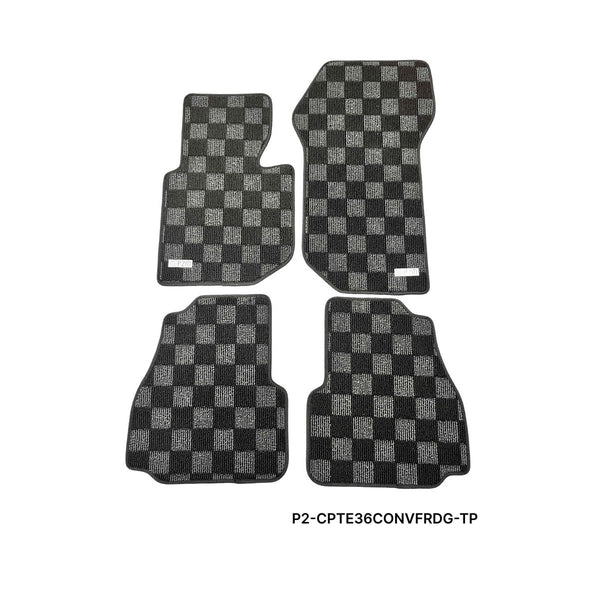 Phase 2 Motortrend Race Floor Mats for BMW 3 Series E36 Convertible (1995–1999)
