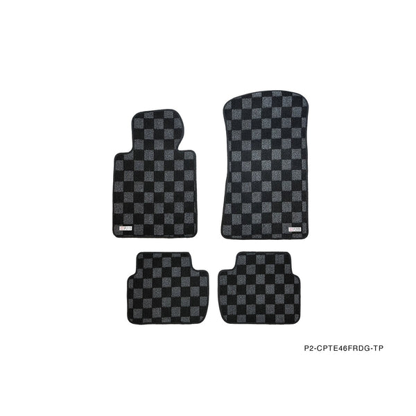 Phase 2 Motortrend Race Floor Mats for BMW 3 Series E46 Coupe / Sedan (1999–2006)