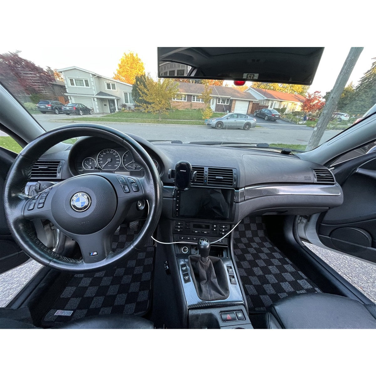 Phase 2 Motortrend Race Floor Mats for BMW 3 Series E46 Coupe / Sedan (1999–2006)
