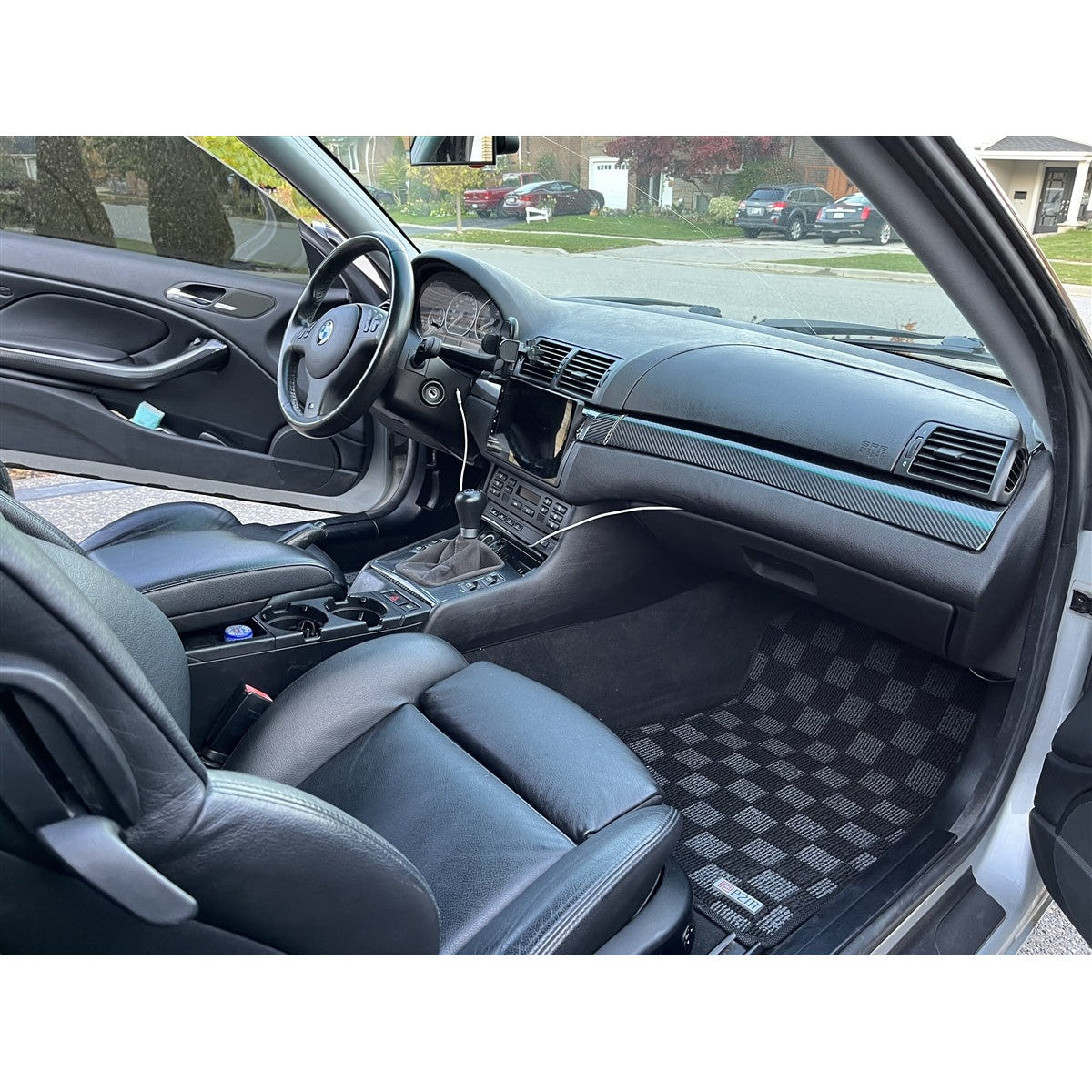 Phase 2 Motortrend Race Floor Mats for BMW 3 Series E46 Coupe / Sedan (1999–2006)