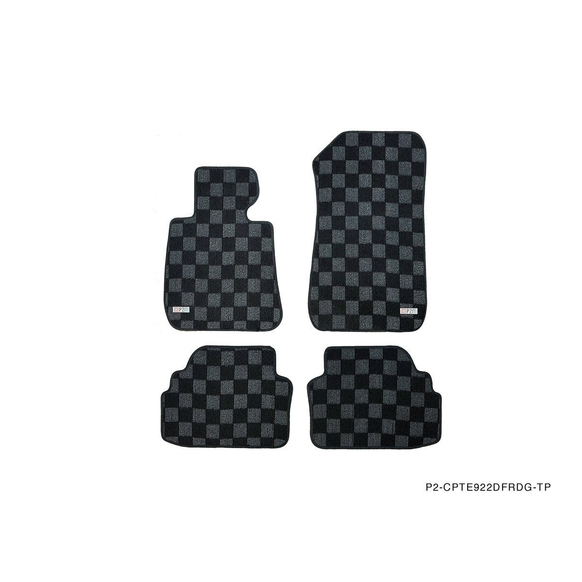 Phase 2 Motortrend Race Floor Mats for BMW 3 Series E90 / E92 Sedan & Coupe (2006–2012)