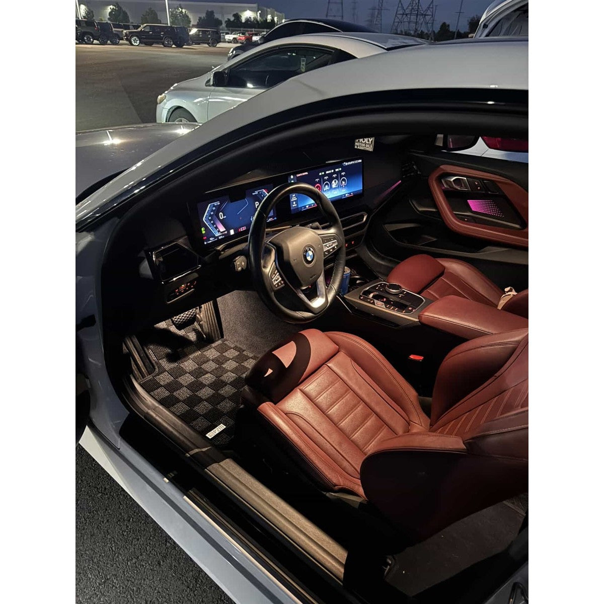 Phase 2 Motortrend Race Floor Mats for BMW 2 Series G42 / M2 G87 Coupe (2022–2026)