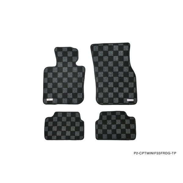 Phase 2 Motortrend Race Floor Mats for Mini Cooper Hardtop 4 Door F55 (2016–2022)