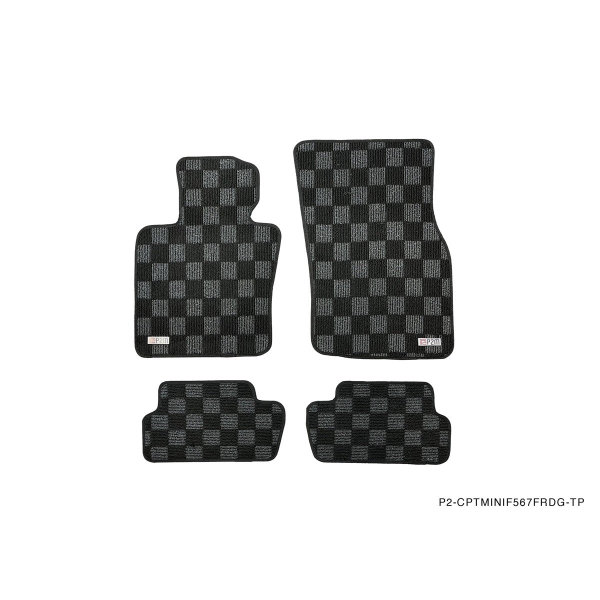 Phase 2 Motortrend Race Floor Mats for Mini Cooper Hardtop F56 / Convertible F57 (2014–2022)