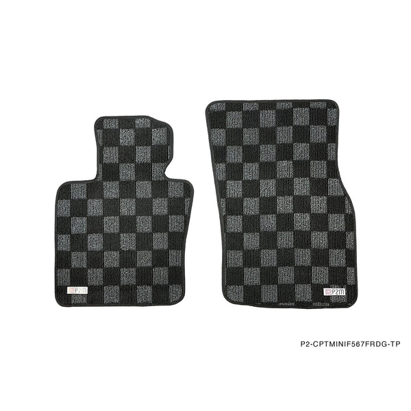 Phase 2 Motortrend Race Floor Mats for Mini Cooper Hardtop F56 / Convertible F57 (2014–2022)