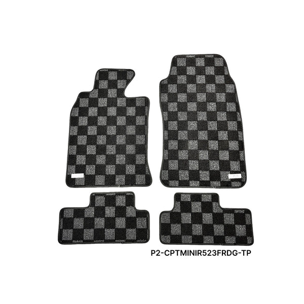 Phase 2 Motortrend Race Floor Mats for Mini Cooper R53 Hatch / R52 Convertible (2002–2008)