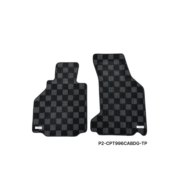 Phase 2 Motortrend Race Floor Mats for Porsche 911 996 Cabriolet (1997–2005)
