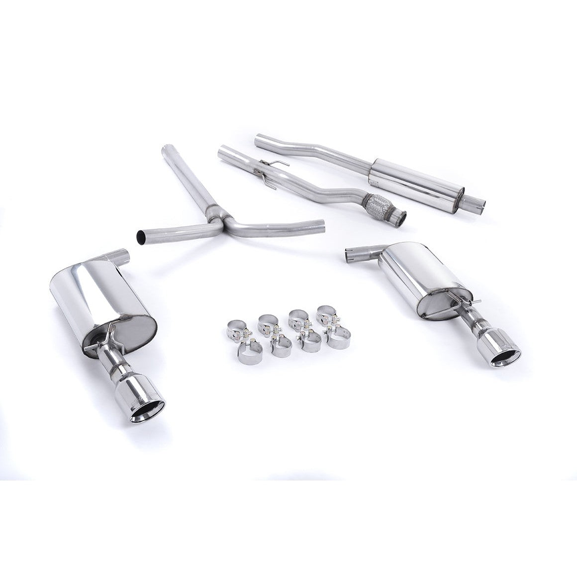 Milltek Sport Resonated Cat-Back Exhaust for Mini MK2 R55 (2007–2014)