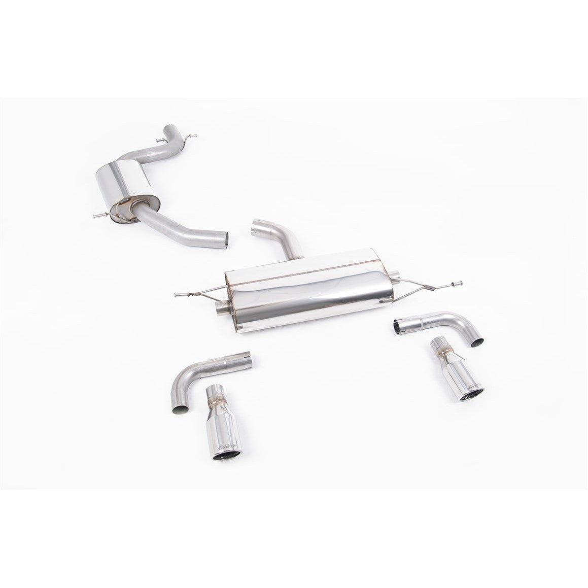 Milltek Sport Resonated Cat-Back Exhaust (SSXVW115) for Volkswagen Golf MK6 (2009–2013)