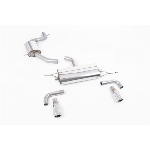 Milltek Sport Resonated Cat-Back Exhaust (SSXVW115) for Volkswagen Golf MK6 (2009–2013)