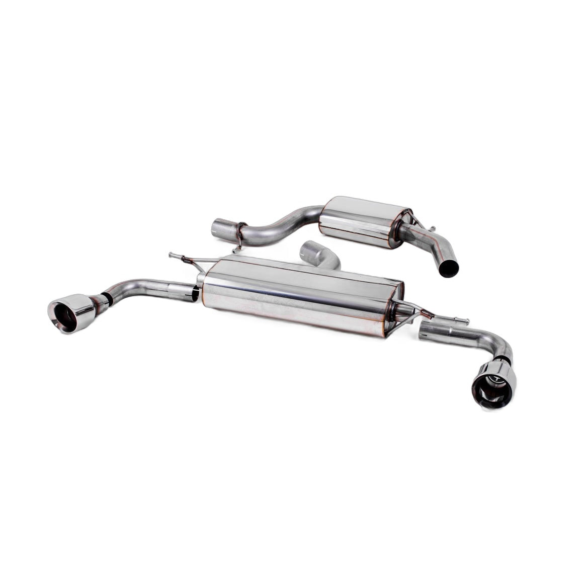 Milltek Sport Resonated Cat-Back Exhaust (SSXVW114) for Volkswagen Golf MK6 (2009–2013)