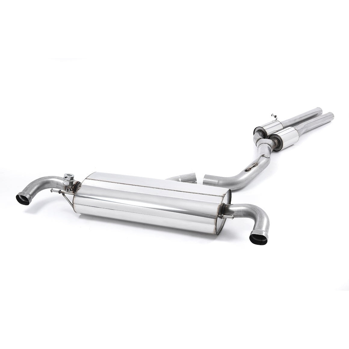 Milltek Sport Valved Resonated Cat-Back Exhaust (Audi TTRS MK2 OE Tips) for Audi TT 8J (2009–2014)