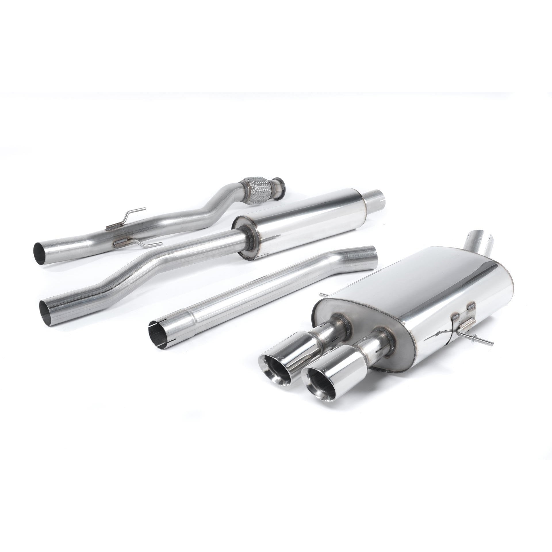 Milltek Sport Resonated Cat-Back Exhaust (Mini Cooper S R56 R58) for Mini MK2 R56 / R58 (2006–2015)