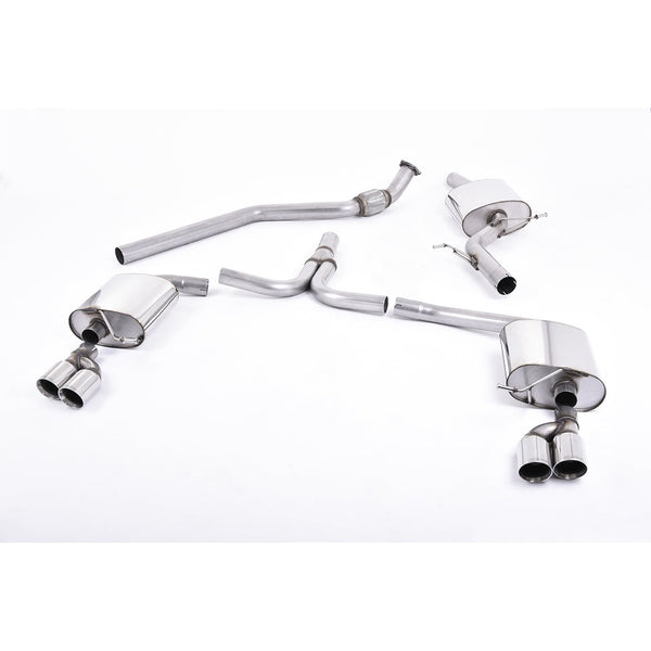 Milltek Sport Cat-Back Exhaust for Audi A4 B8 (2008–2015)