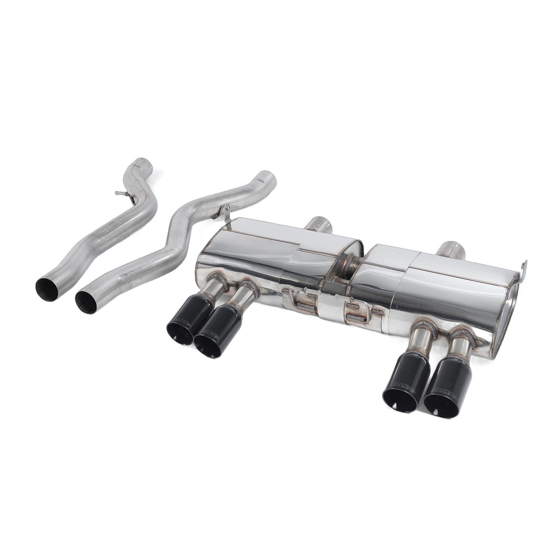 Milltek Sport Cat-Back Exhaust (BMW E90/E92/E93 M3 Cerakote Black Tips) for BMW 3 Series E90 / E92 / E93 (2007–2013)