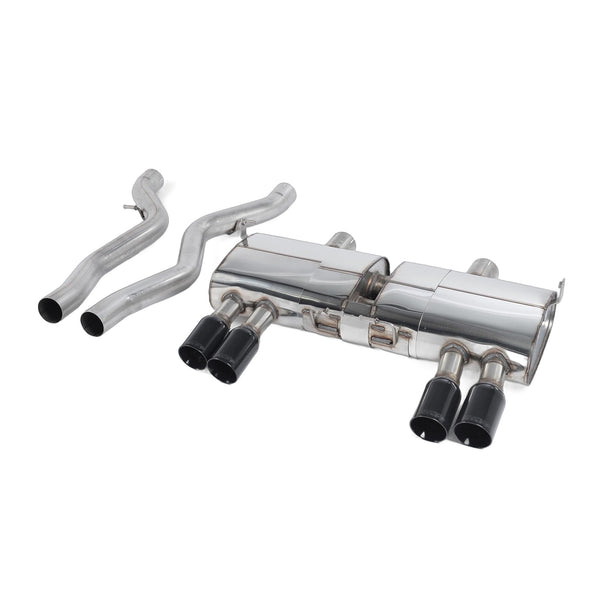 Milltek Sport Cat-Back Exhaust (BMW E90/E92/E93 M3 Cerakote Black Tips) for BMW 3 Series E90 / E92 / E93 (2007–2013)