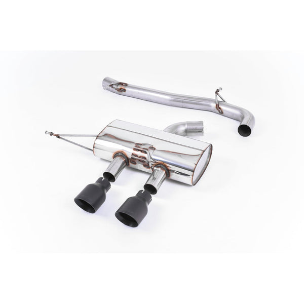 Milltek Sport Non-Resonated Race Cat-Back Exhaust (R Cerakote Black Tips) for Volkswagen Golf MK6 (2009–2013)