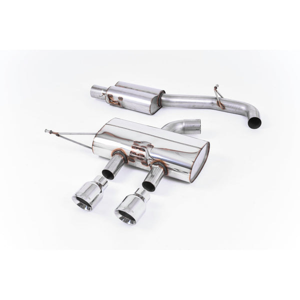 Milltek Sport Resonated Race Cat-Back Exhaust (VW Golf R MK6 Polished Tips) for Volkswagen Golf MK6 (2009–2013)