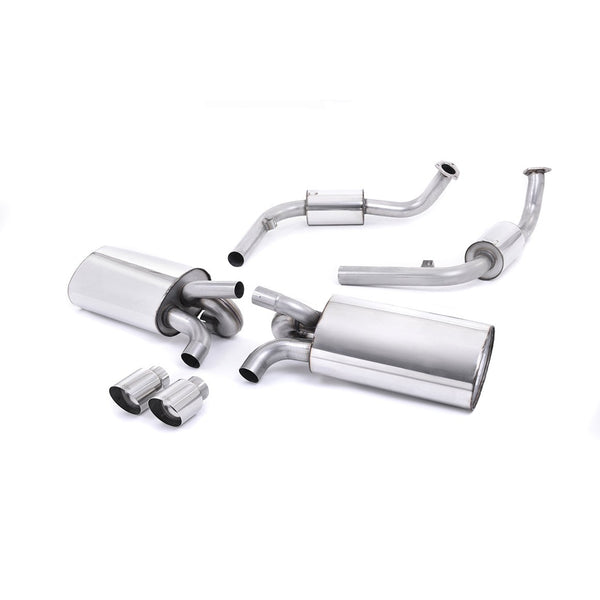 Milltek Sport Resonated Cat-Back Exhaust (Polished Tips) for Porsche Boxster 987, Cayman 987 (2009–2013)