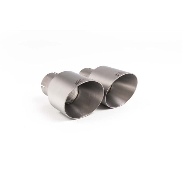 Milltek Sport Non-Resonated Cat-Back Exhaust (VW Golf MK7 GTI Brushed Titanium Tips) for Volkswagen Golf MK7 (2013–2016)