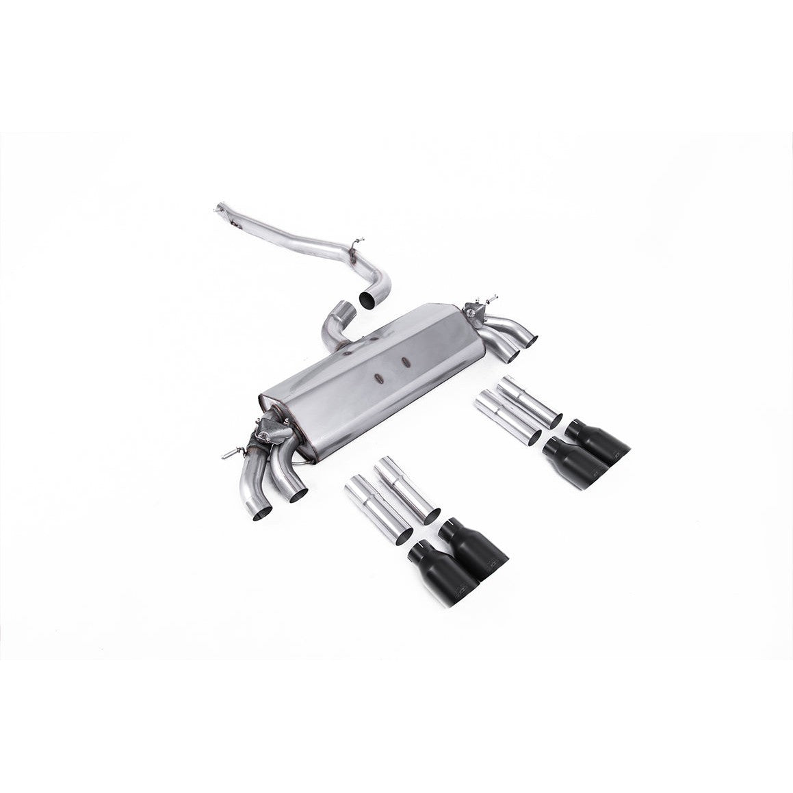 Milltek Sport Non-Resonated Cat-Back Exhaust for Audi S3 8V (2013–2018)