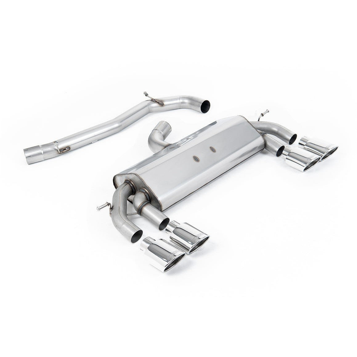 Milltek Sport Non-Resonated Race Cat-Back Exhaust (SSXVW307) for Volkswagen Golf MK7 (2014–2016)