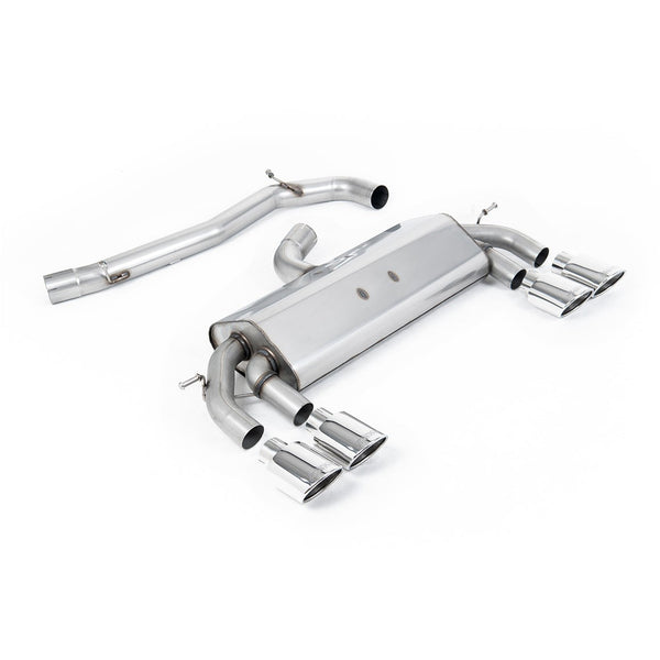 Milltek Sport Non-Resonated Race Cat-Back Exhaust (SSXVW307) for Volkswagen Golf MK7 (2014–2016)