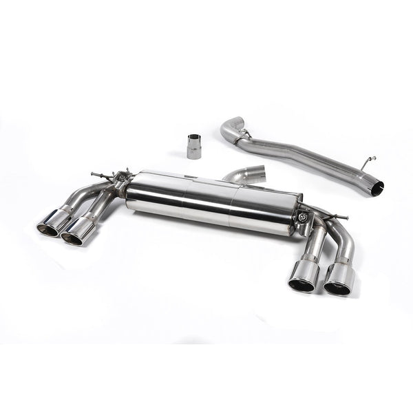 Milltek Sport Non-Resonated Cat-Back Exhaust (Audi MK3 TTS Polished Tips) for Audi TT 8S (2015–2018)