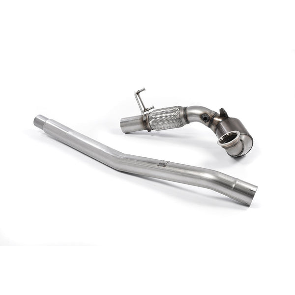 Milltek Sport Large Bore Downpipe, EC-Approved Sports Cat, OE Cat-Back for Audi S3 8V & More (2014–2021)
