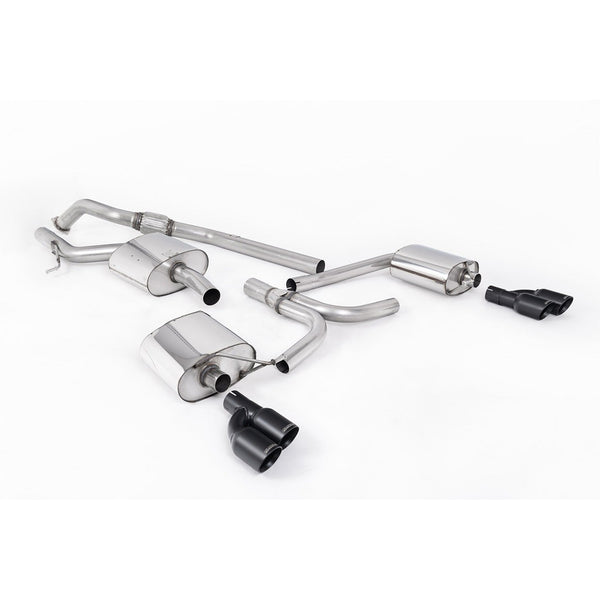 Milltek Sport Resonated Cat-Back Exhaust (SSXAU665) for Audi A4 B8 (2008–2015)