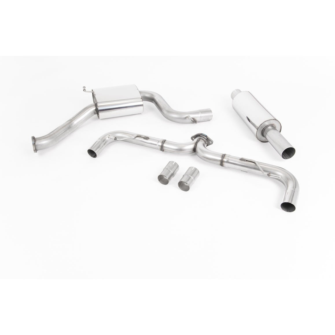 Milltek Sport Road+ Cat-Back Exhaust (VW Golf MK7.5 GTI Carbon Fiber Tips) for Volkswagen Golf MK7.5 (2017–2018)