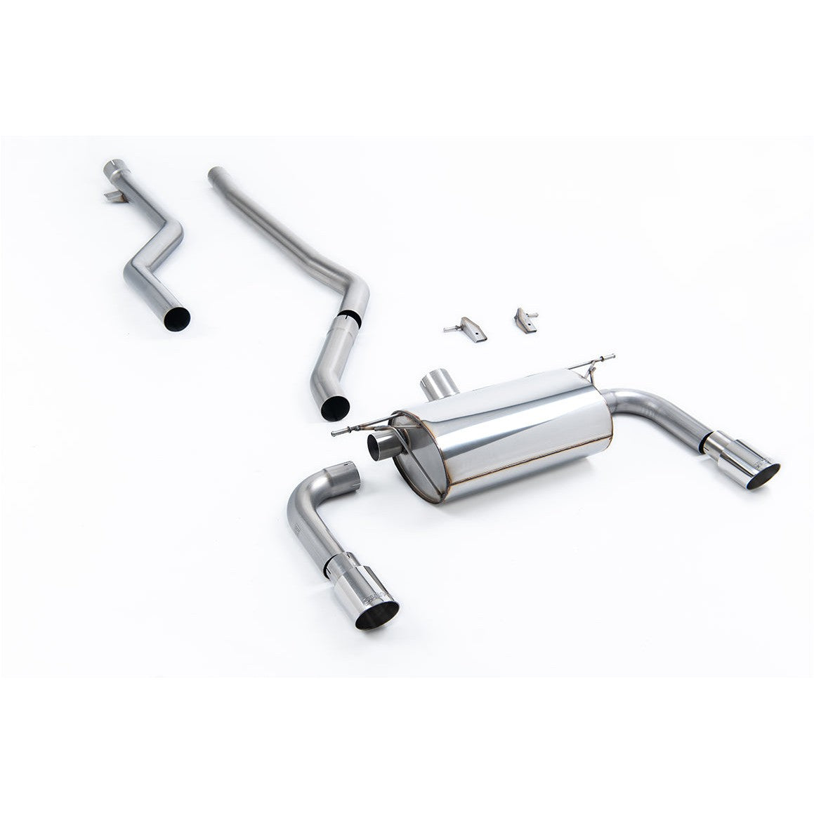 Milltek Sport Non-Resonated Race Cat-Back Exhaust (BMW F30 320i M Sport Polished Tips) for BMW 3 Series F30 (2015–2019)