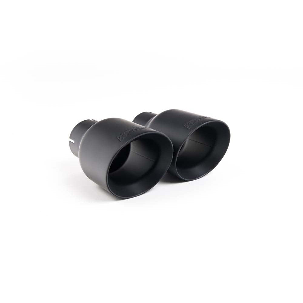 Milltek Sport Non-Resonated Cat-Back Exhaust (BMW F30 320i M Sport Cerakote Black Tips) for BMW 3 Series F30 (2015–2019)