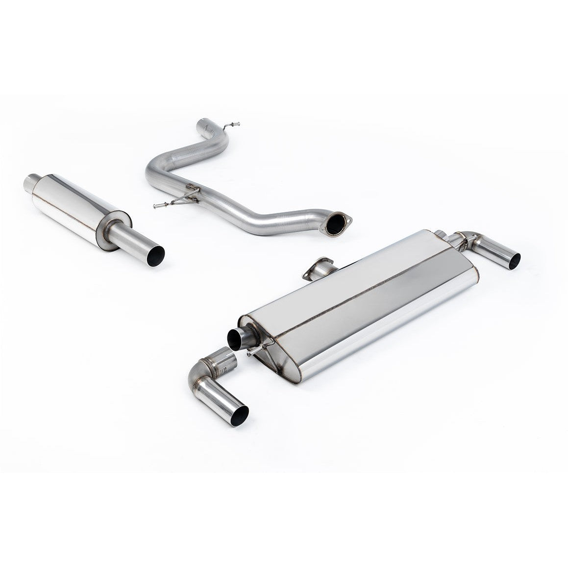 Milltek Sport Resonated Cat-Back Exhaust (SSXVW497) for Volkswagen Golf MK7.5 (2017–2018)
